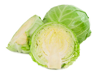 Fototapeta premium cabbage isolated