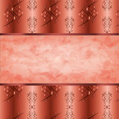 Grunge background with seamless pattern
