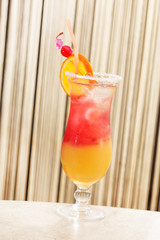 cocktail with orange
