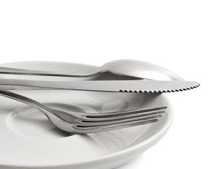 Fork, spoon and knife