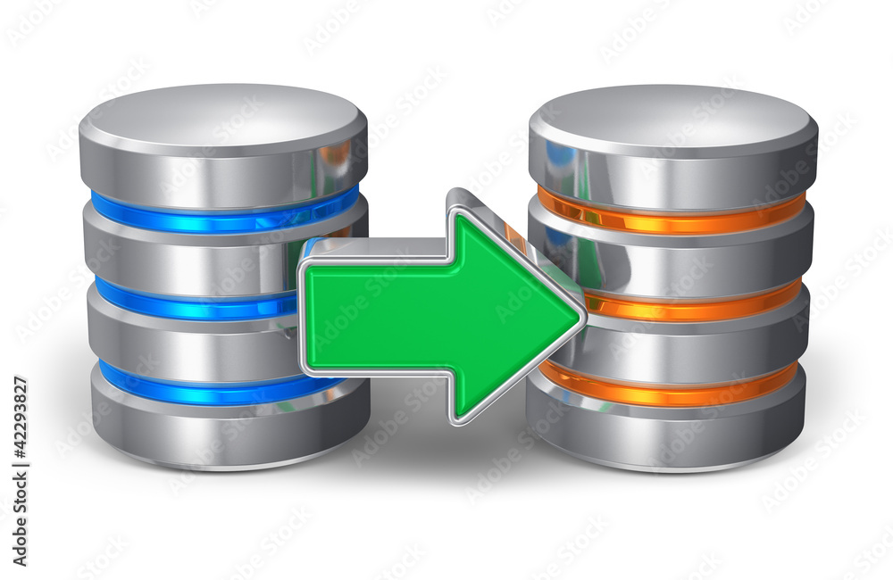 Poster Database backup concept