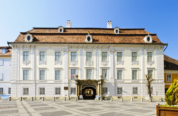 Brukenthal palace in Sibiu