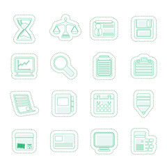 Business and office  Icons  vector icon set