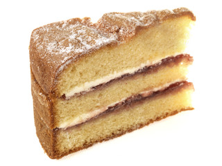 Triple Layer Victoria Sponge Cake