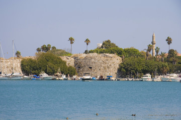 View on fortress on Kos island, Greece