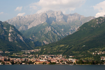 Mandello De Lario At Lake Como
