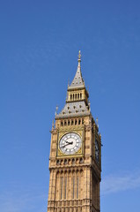 Fototapeta na wymiar Big Ben Clock Tower, London, UK