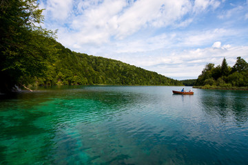 Fototapeta na wymiar Plitvice lakes, national park, Croatia, UNESCO