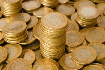 mexican ten pesos coins
