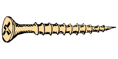 Illustration of screw