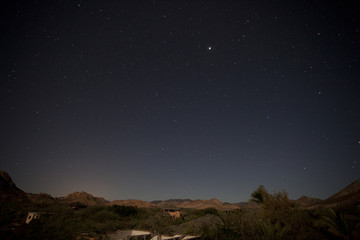 Fototapeta na wymiar Cabo Pulmo stars
