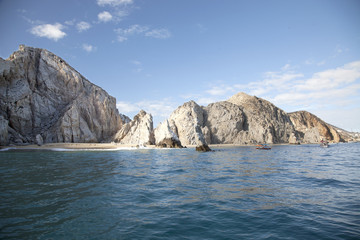 los arcos and los cabos in baja califonia sur, mexico, shot from