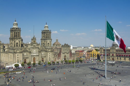 Zocalo In Mexico City
