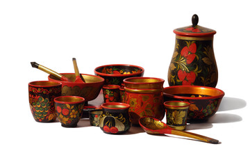 Decorative tableware from a tree
