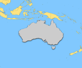 Map of Australia