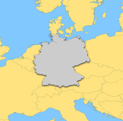 Map of Germany