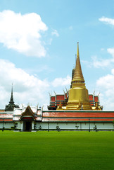 Wat Phra Kaeo Temple in Bangkok's most famous landmark
