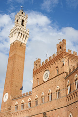 Obraz premium Siena Town Hall (Palazzo Comunale)