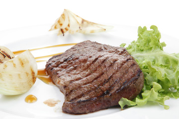 roast steak boneless with roast onion