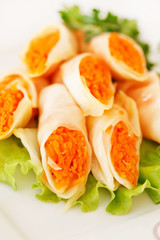 appetizer with carrot