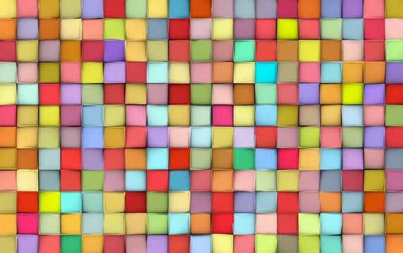 abstract tile pattern mixed color surface backdrop © johnjohnson