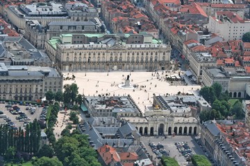 Place Stanislas  - vue aérienne
