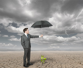 Businessman helps agriculture