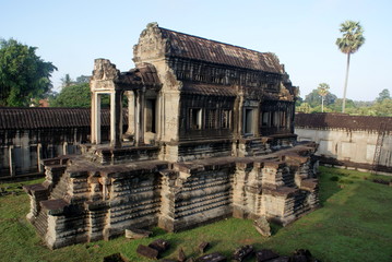Ancient temple in Angkor wat, Cambodia