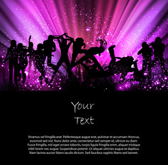 Party color background illustration