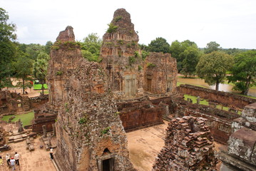 Ancient temple in Angkor, Cambodia