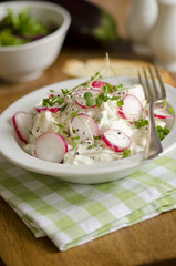 Summer potato salad