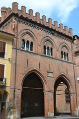 Fototapeta na wymiar Cremona - loggia z żołnierzy