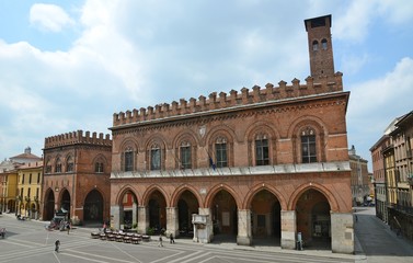 Obraz premium cremona - piazza del duomo