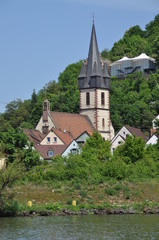 Fototapeta na wymiar Kościół w Gemünden am Main