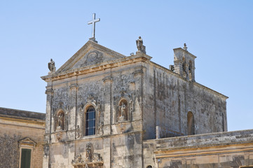 Fototapeta premium Church of Immaculate Conception. Martano. Puglia. Italy.