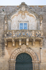 Pino palace. Martano. Puglia. Italy.