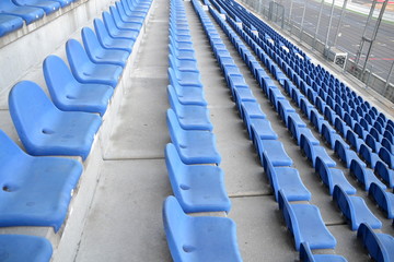 Obraz premium blaue Sitze