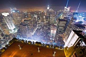 new york vue de nuit