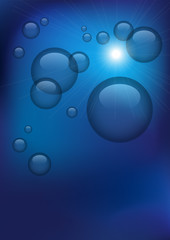 Bubbles background