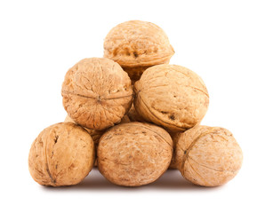 Heap of walnuts