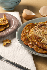 Pfannkuchen mit Zimt und Zucker