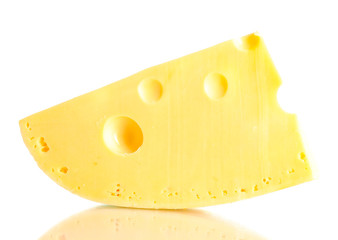 Сheese isolated on white