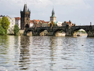 Printed roller blinds Charles bridge in Prague