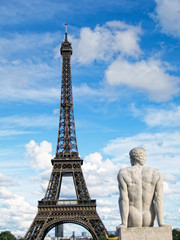 Fototapeta na wymiar Wieża Eiffla. Paryż, Francja