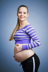 kobieta w ciąży - obrazy, fototapety, plakaty