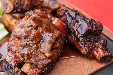 Grilled steak