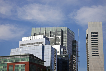 Fototapeta premium Modern buidlings in the center of Boston