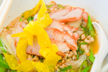 noodles with seafood