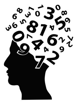 recommend clip art: numbers head