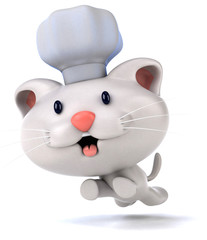 Fun chef cat